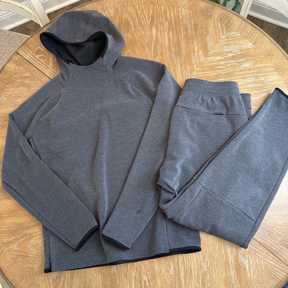 lululemon athletica Other - Lululemon GridLiner Fleece sweatshirt Hoodie sweatpants joggers